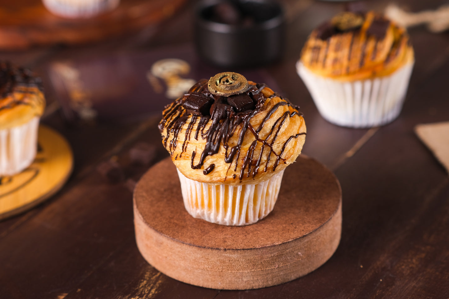 Chocolate Cruffin (Pack of 4)