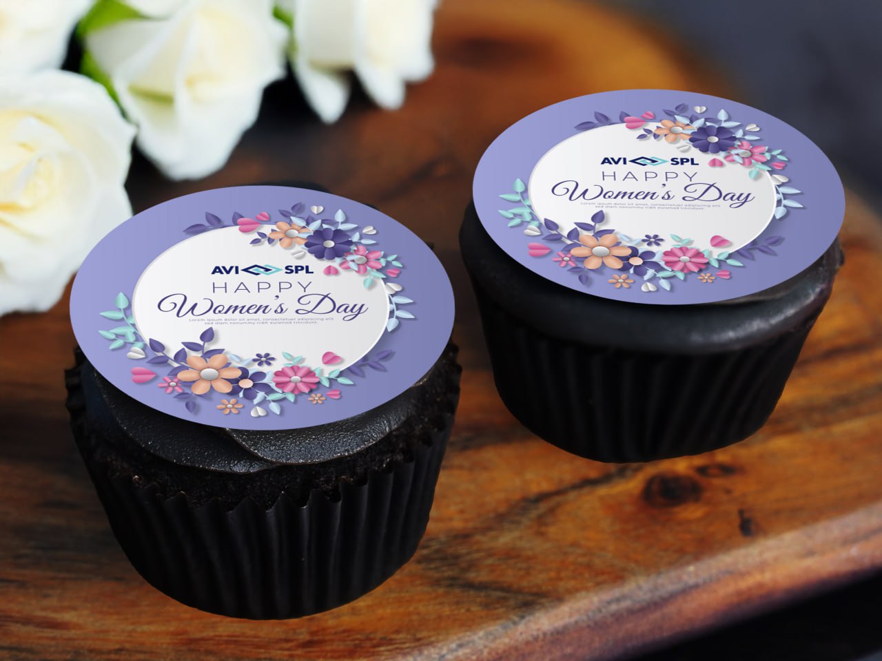 Chocolate cup cakes (pack of 2)