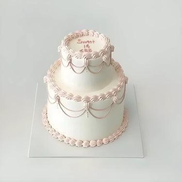 Sweet 16 2 tier cake