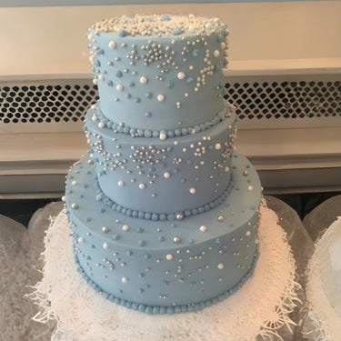 Midnight Sky engagement/anniversary cake