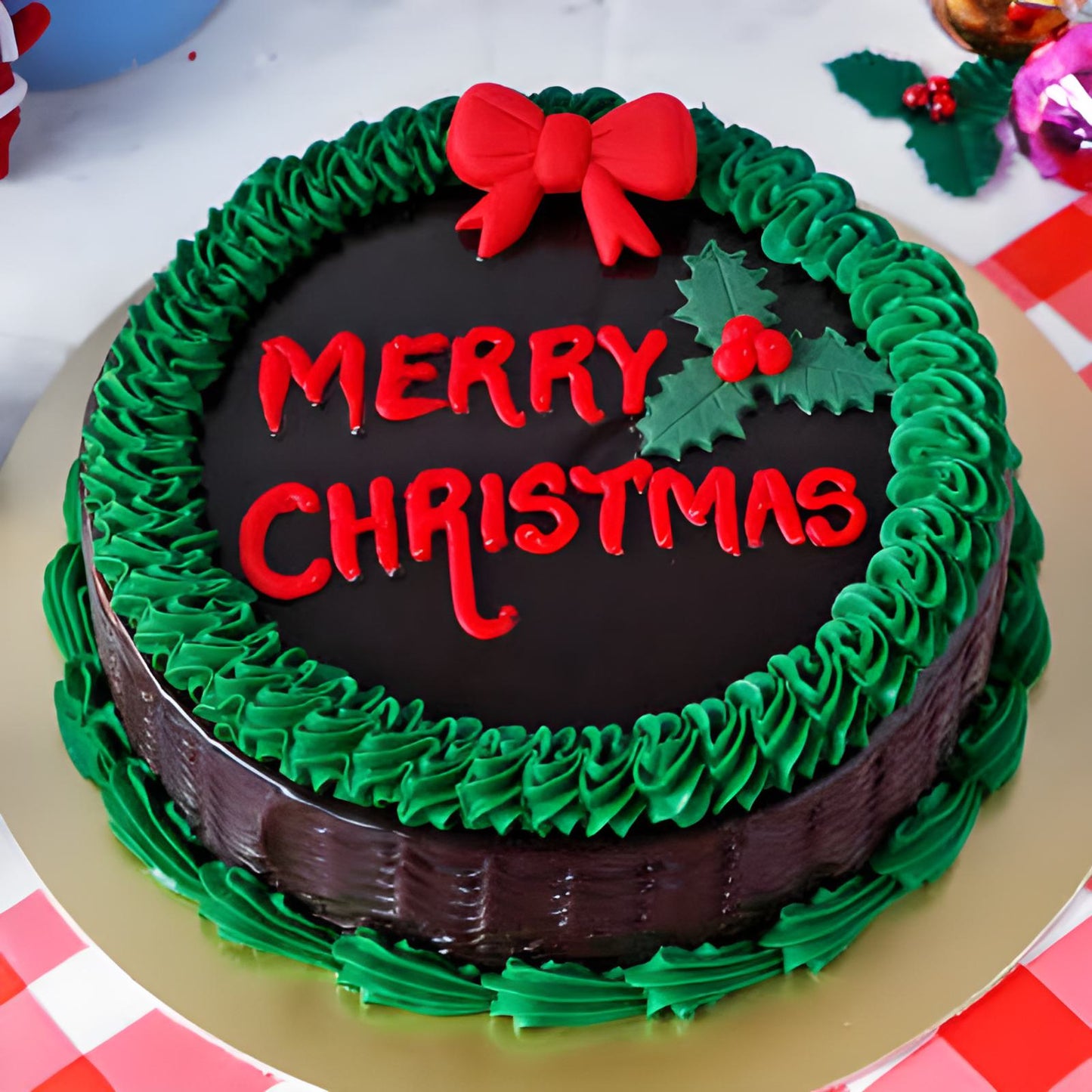 Christmas theme special cake