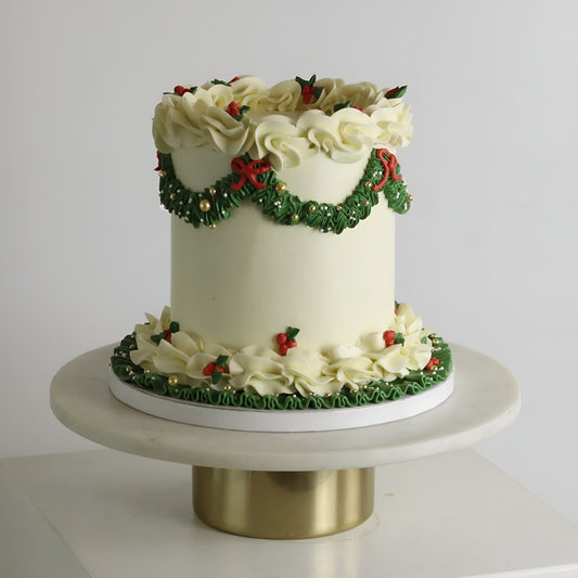 Christmas theme cake