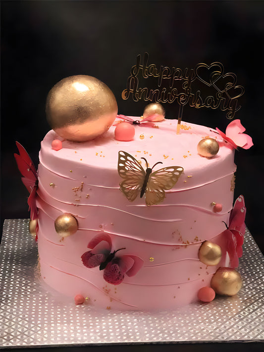 Happy anniversary cake