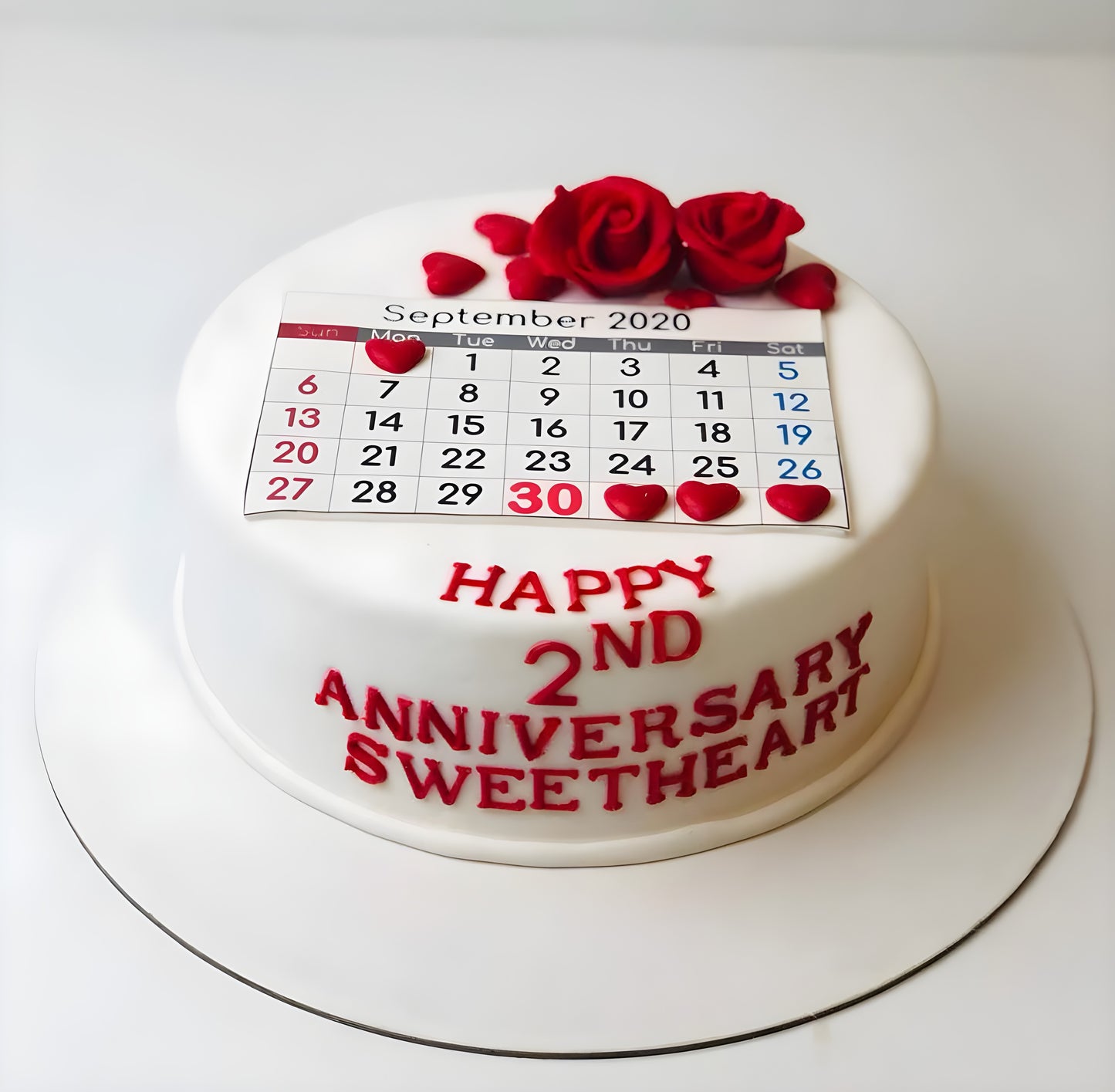 Special anniversary cake