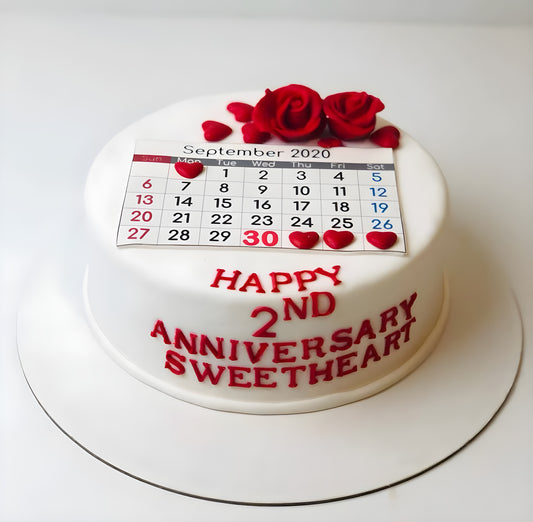 Special anniversary cake