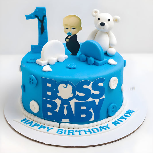 Baby Boss Theme Cake