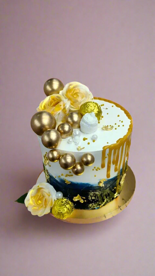 Elegant Anniversary Cake