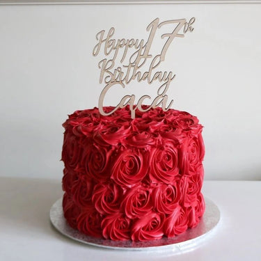 Happy birthday Love cake