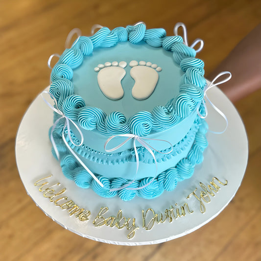 Welcome Baby Cake
