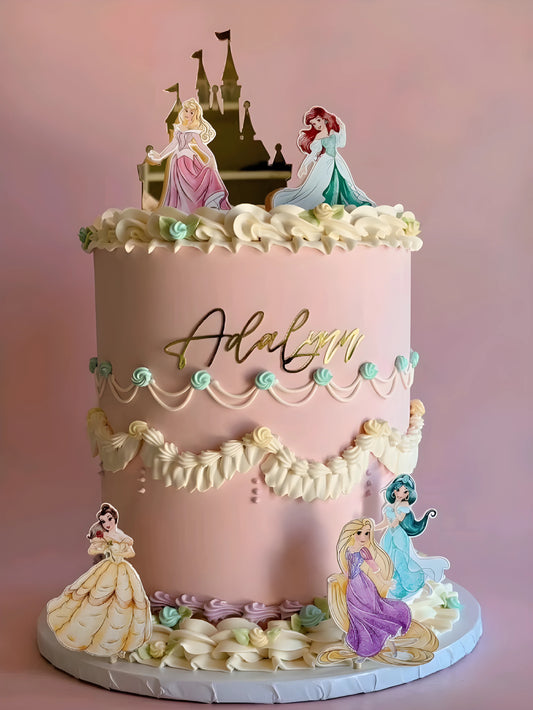 Princes theme cake