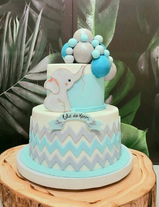Elephant kids cake