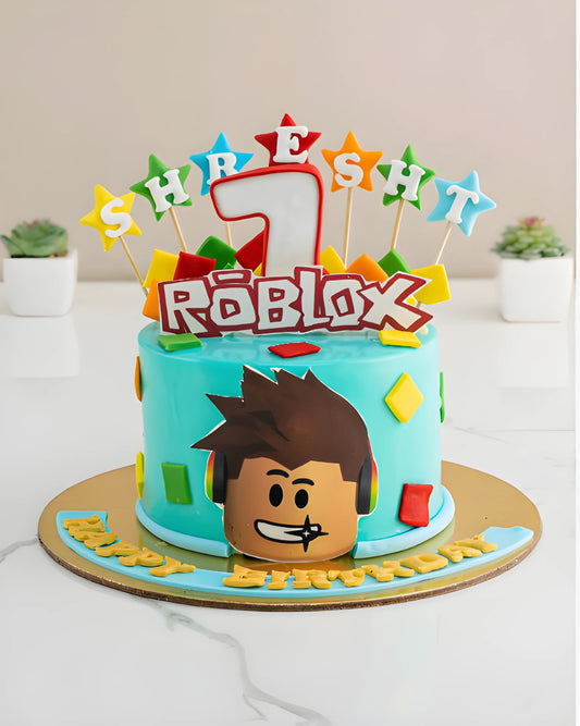 ROBLOX theme cake