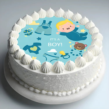 Baby shower theme cake