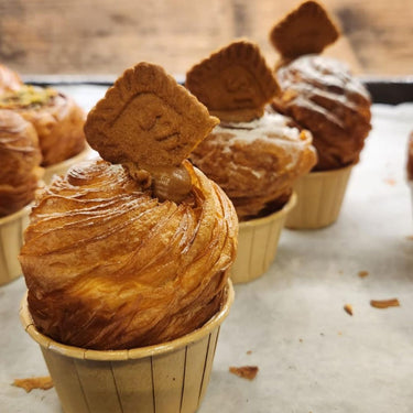 Lotus Biscoff Cruffin (Pack of 4)