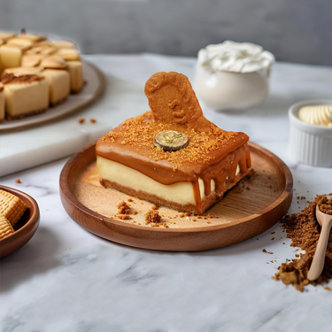 Biscoff Cheesecake Slice