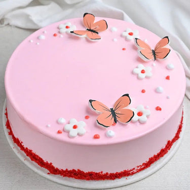 Blossom design cake