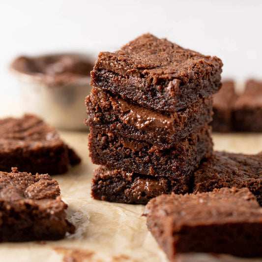 Eggless Belgian Chocolate Brownie