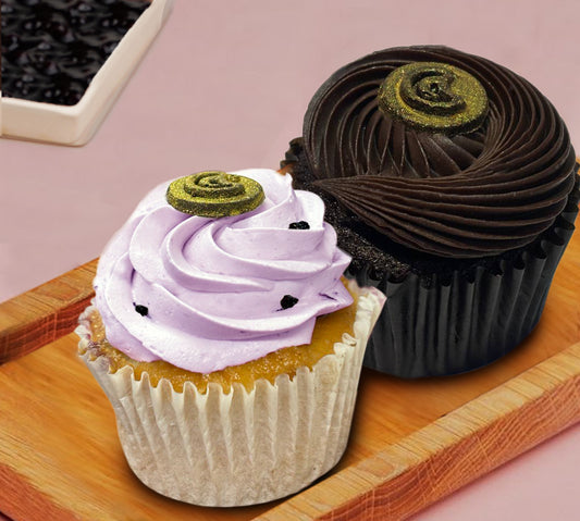 Blueberry & Truffle Cup Cake