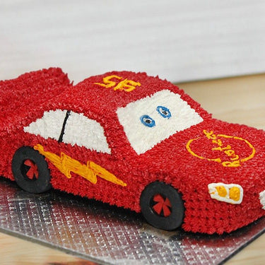 Cars theme cake