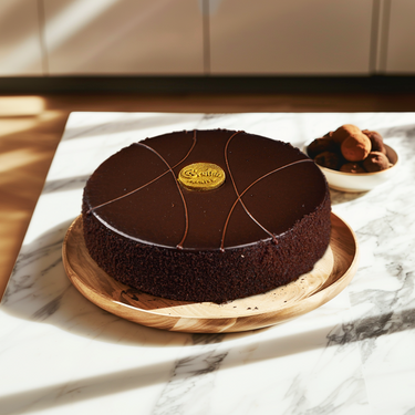 Rich Chocolate Truffle Cake