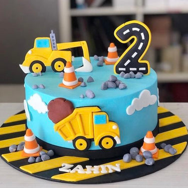 Little Builder birthday cake