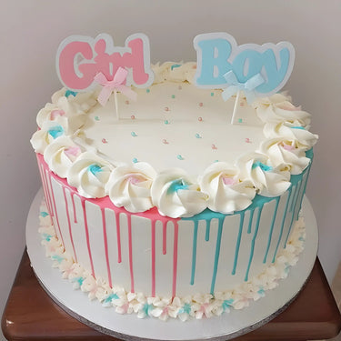 Girl or Boy Baby shower cake