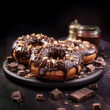 Hazelnut Donuts Set of 4