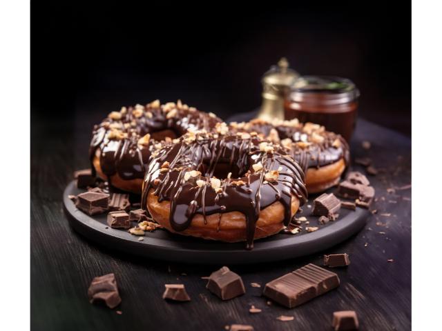 Hazelnut Donuts Set of 4