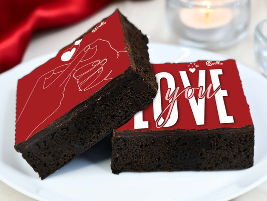 Love You Brownie (pack of 2)