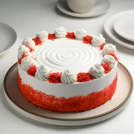 Red velvet birthday cake