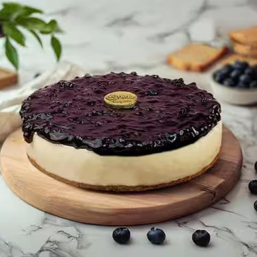 Smooth Blueberry Cheesecake