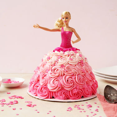 Barbie Doll Cake