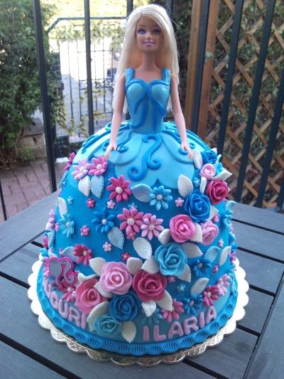 Barbie Doll Cake