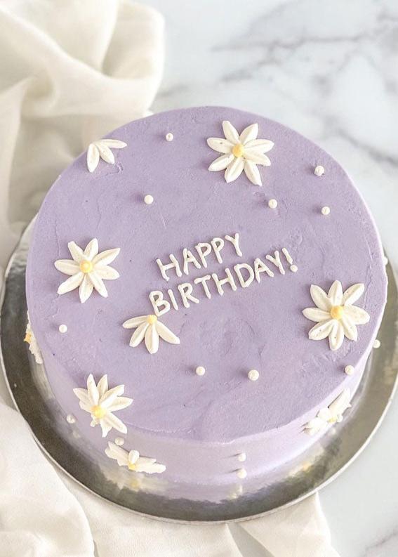 Minimalist Birthday Cake