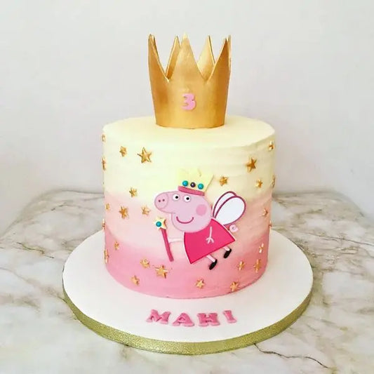 Peppa pig cake