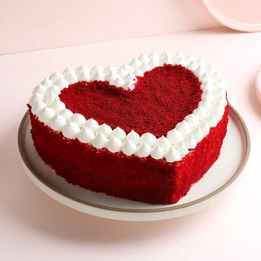 Heart Red velvet cake