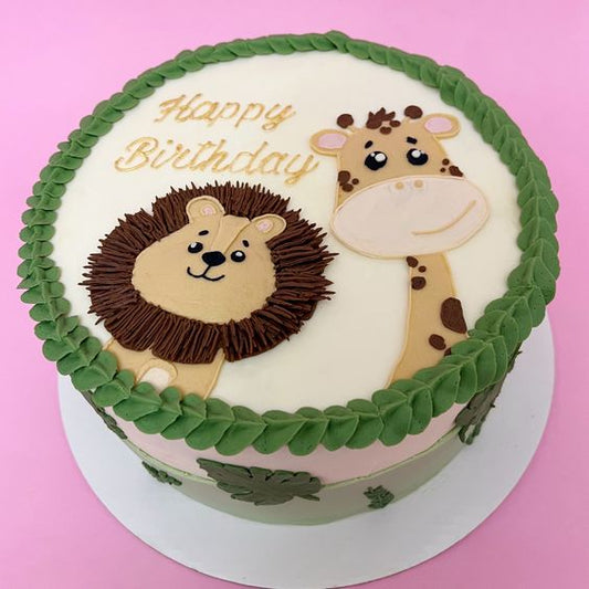 Jungle kids cake
