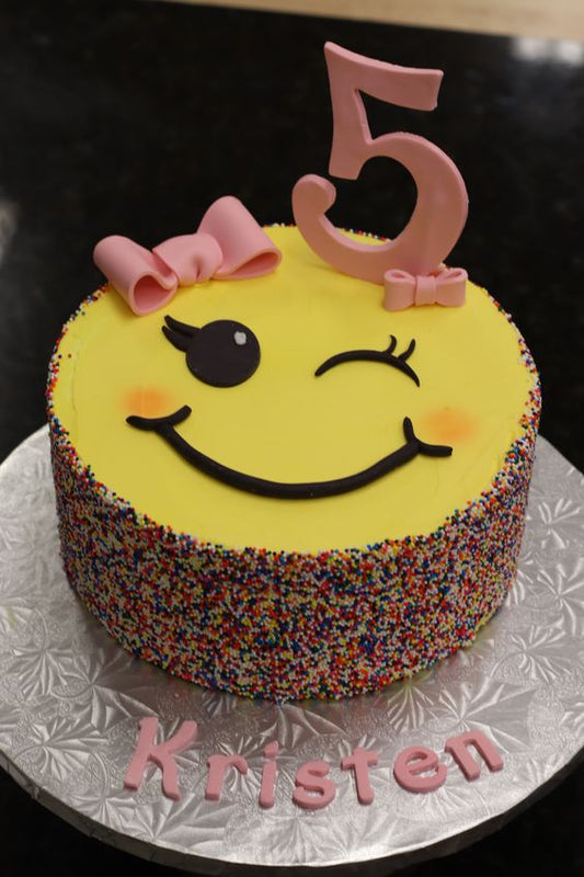 smile cake for kids