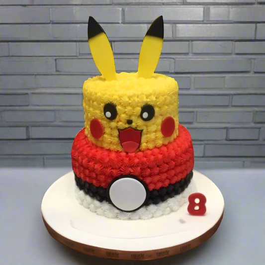 Pokémon Theme Cake
